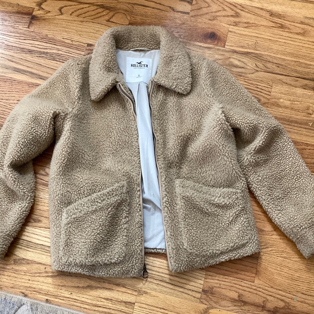 Hollister size medium Sherpa jacket.